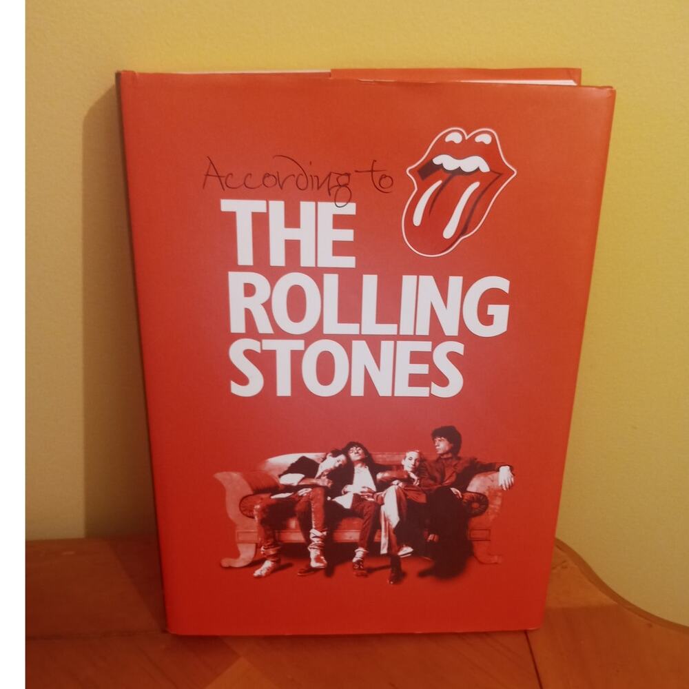 According To The Rolling Stones Hard Cover Book 2003/ Excellent Condition